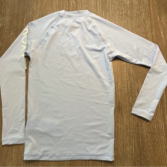 Roxy Tween/Teen Whole Hearted Long Sleeve UPF 50 Rashguard - 12/L - Picture 2 of 7